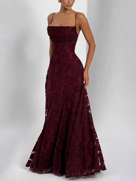 Spaghetti Strap  Maxi Dress