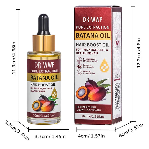Batana Oil Shampoo & Conditioner Set for Hydrating Hair, Improving Dryness and Frizz