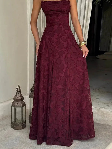 Spaghetti Strap  Maxi Dress